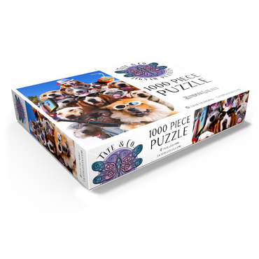 Dog Selfie, Pet Dogs - Random Galaxy 1000 Jigsaw Puzzle box view1