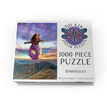 Hamster Donut Balance Beam, Guinea Pig - Random Galaxy 1000 Jigsaw Puzzle box view3