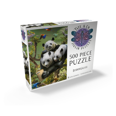 Panda Selfie, Pandas - Random Galaxy 500 Jigsaw Puzzle box view2