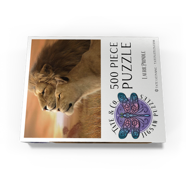 A Tender Moment Wildlife - Laurie Prindle 500 Jigsaw Puzzle box view3