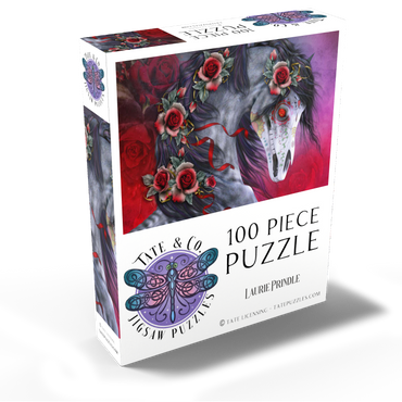 Calavera Fantasy Horse - Laurie Prindle 100 Jigsaw Puzzle box view2