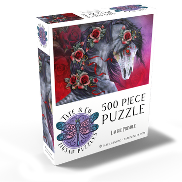 Calavera Fantasy Horse - Laurie Prindle 500 Jigsaw Puzzle box view2