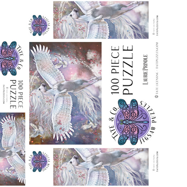 Star Dancer Fantasy Horse - Laurie Prindle 100 Jigsaw Puzzle box 3D Modell