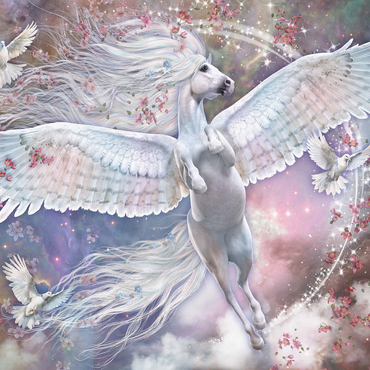 Star Dancer Fantasy Horse - Laurie Prindle 500 Jigsaw Puzzle 3D Modell