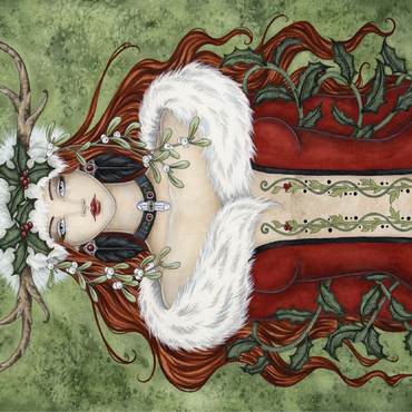 Winter Solstice fairy - Amy Brown 100 Jigsaw Puzzle 3D Modell