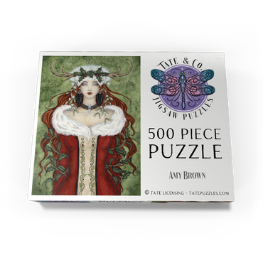 Winter Solstice fairy - Amy Brown 500 Jigsaw Puzzle box view3