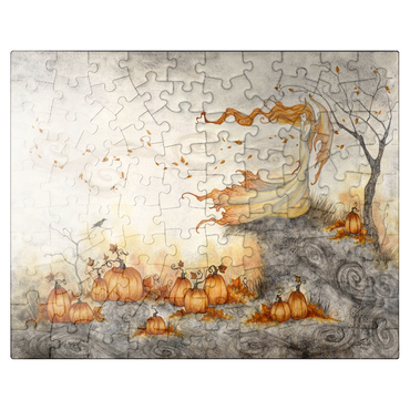 puzzleplate Whispers In The Pumpkin Patch fairy - Amy Brown 100 Jigsaw Puzzle