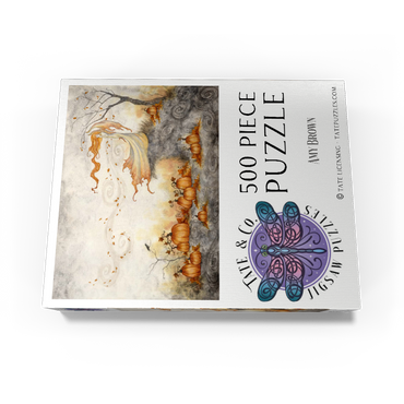 Whispers In The Pumpkin Patch fairy - Amy Brown 500 Jigsaw Puzzle box view3