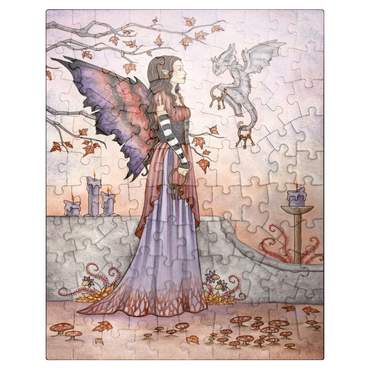 puzzleplate Key Keepers fairy - Amy Brown 100 Jigsaw Puzzle