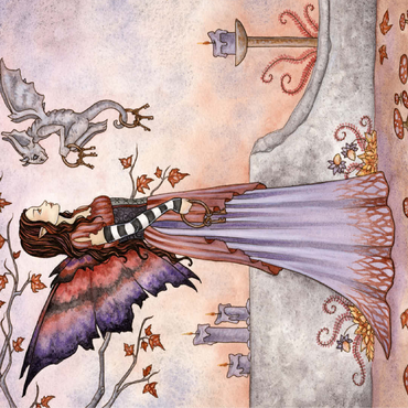 Key Keepers fairy - Amy Brown 100 Jigsaw Puzzle 3D Modell