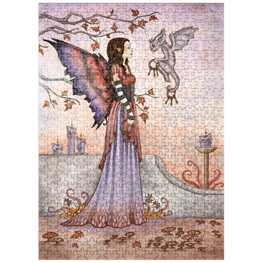 puzzleplate Key Keepers fairy - Amy Brown 500 Jigsaw Puzzle