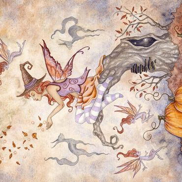 Autumn Spell fairy - Amy Brown 500 Jigsaw Puzzle 3D Modell