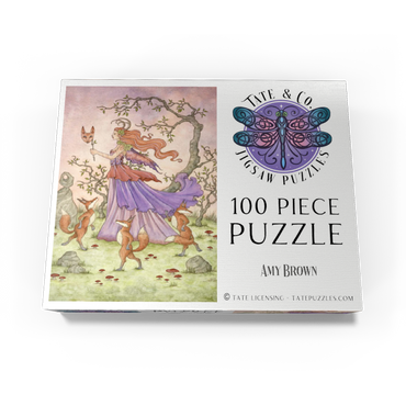 Fox Dance fairy - Amy Brown 100 Jigsaw Puzzle box view3