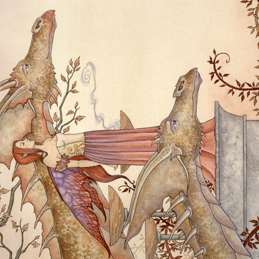 The Company Of Dragons Fairy - Amy Brown 500 Jigsaw Puzzle 3D Modell