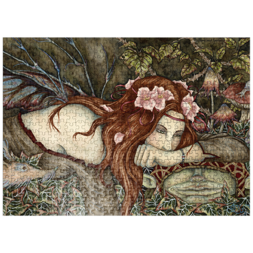 puzzleplate Fairy And Goblin fantasy - Amy Brown 500 Jigsaw Puzzle