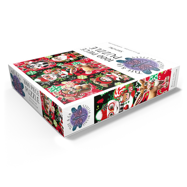 Christmas Cuties Animals Collage - Sheena Pike 1000 Jigsaw Puzzle box view1