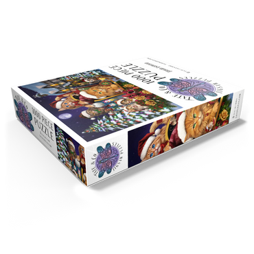 Christmas Cats - Brigid Ashwood 1000 Jigsaw Puzzle box view1