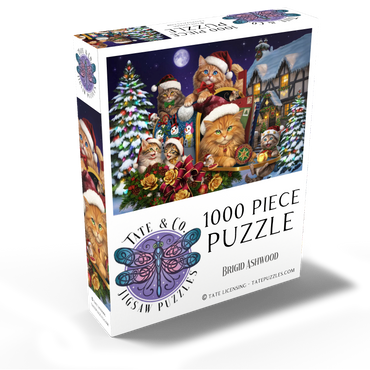 Christmas Cats - Brigid Ashwood 1000 Jigsaw Puzzle box view2