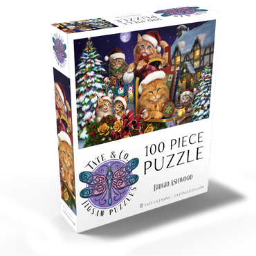 Christmas Cats - Brigid Ashwood 100 Jigsaw Puzzle box view2