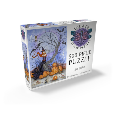 The Halloween Tree witch - Amy Brown 500 Jigsaw Puzzle box view2