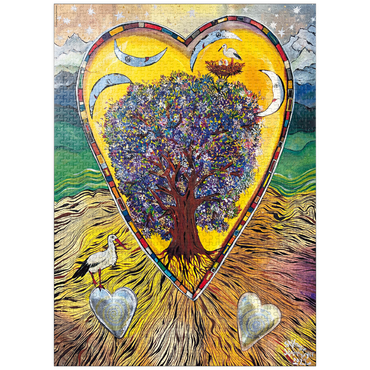 puzzleplate Tree of Storks 1000 Jigsaw Puzzle