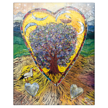 puzzleplate Tree of Storks 100 Jigsaw Puzzle