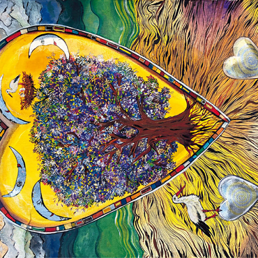 Tree of Storks 100 Jigsaw Puzzle 3D Modell