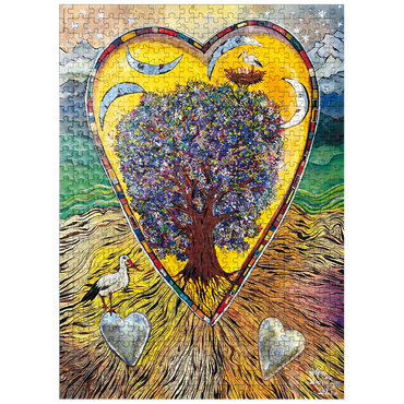 puzzleplate Tree of Storks 500 Jigsaw Puzzle