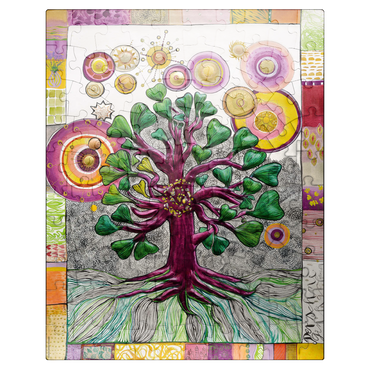 puzzleplate The Fair Gingko Tree 100 Jigsaw Puzzle