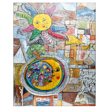 puzzleplate Of Near and Far 100 Jigsaw Puzzle