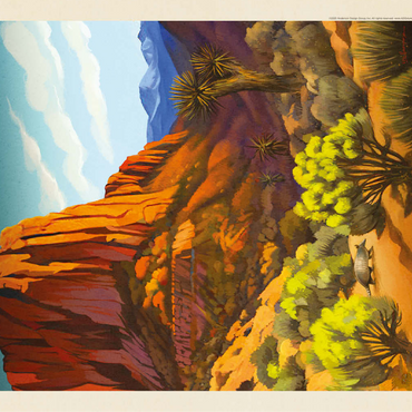 Guadalupe Mountains National Park: Armadillo Crossing 100 Jigsaw Puzzle 3D Modell