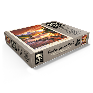 Katmai National Park: Evening Glow 1000 Jigsaw Puzzle box view1