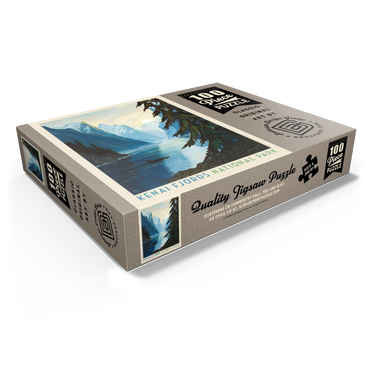 Kenai Fjords National Park: Orca 100 Jigsaw Puzzle box view1