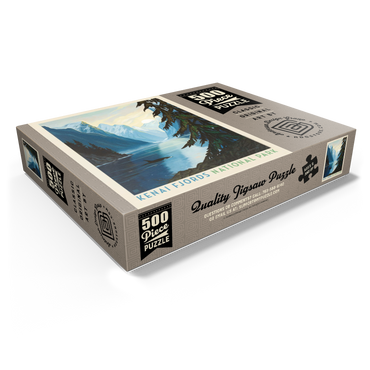 Kenai Fjords National Park: Orca 500 Jigsaw Puzzle box view1