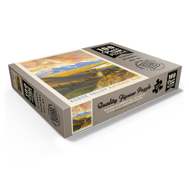 Kobuk Valley National Park: Caribou Country 100 Jigsaw Puzzle box view1