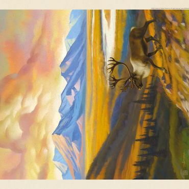 Kobuk Valley National Park: Caribou Country 100 Jigsaw Puzzle 3D Modell