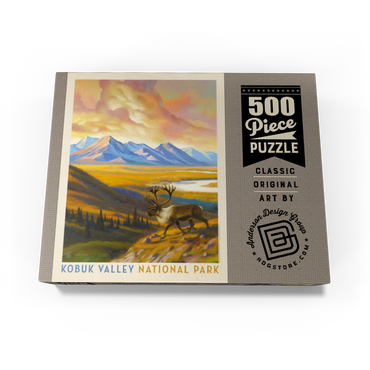 Kobuk Valley National Park: Caribou Country 500 Jigsaw Puzzle box view3