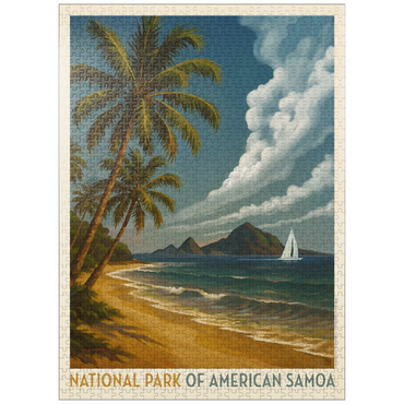 puzzleplate National Park of American Samoa: Sea Breeze 1000 Jigsaw Puzzle
