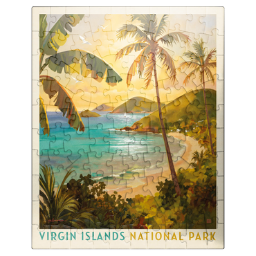 puzzleplate Virgin Islands National Park: Shimmering Shoreline 100 Jigsaw Puzzle