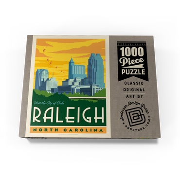 Raleigh, North Carolina 1000 Jigsaw Puzzle box view3