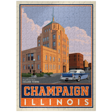 puzzleplate American College Towns: Champaign, IL 300 Jigsaw Puzzle