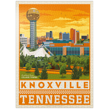 puzzleplate American College Towns: Knoxville, TN 1000 Jigsaw Puzzle
