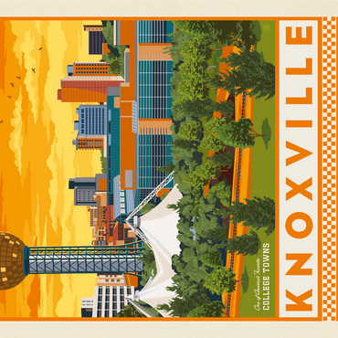 American College Towns: Knoxville, TN 1000 Jigsaw Puzzle 3D Modell