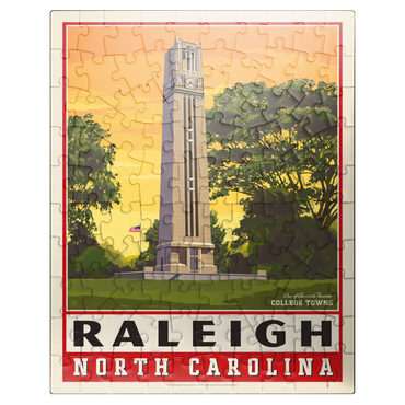 puzzleplate American College Towns: Raleigh, NC 100 Jigsaw Puzzle