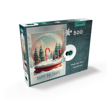 Candy Cane Forest 500 Jigsaw Puzzle box view2