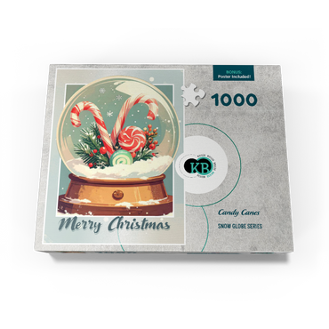 Candy Canes 1000 Jigsaw Puzzle box view3