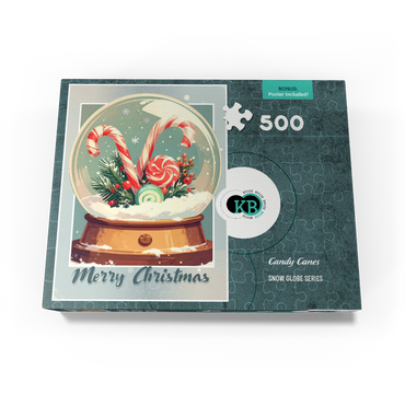 Candy Canes 500 Jigsaw Puzzle box view3