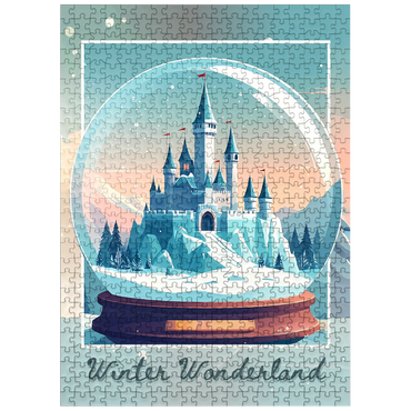 puzzleplate Ice Castle 500 Jigsaw Puzzle