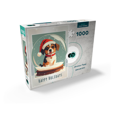 Christmas Puppy 1000 Jigsaw Puzzle box view2