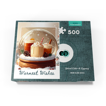 Spiced Cider & Eggnog 500 Jigsaw Puzzle box view3